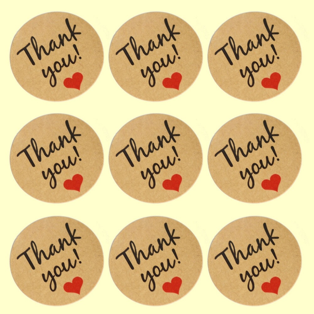 (10) Thank You Stickers for Your Shipping Packages - Picture 5 of 6
